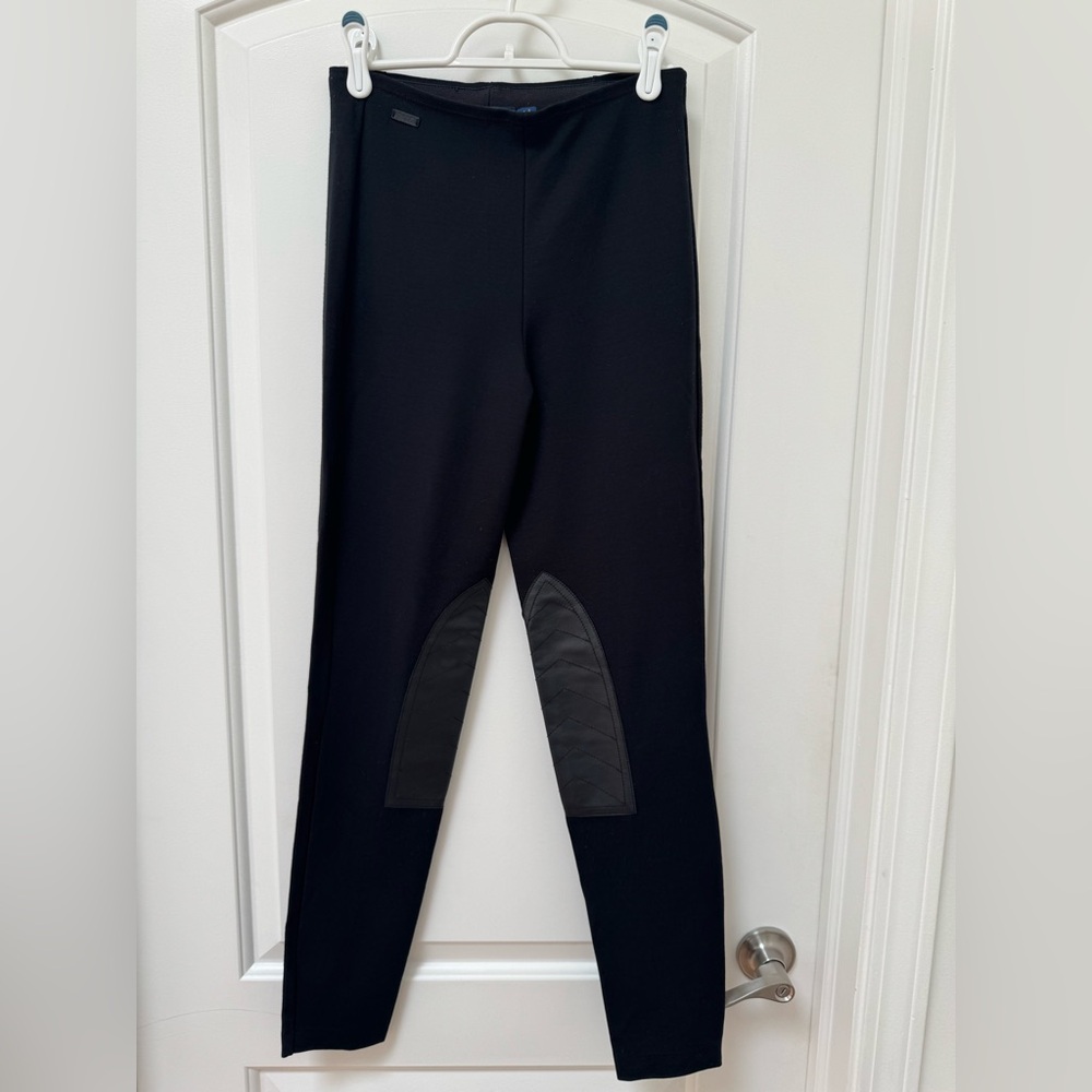 Polo Ralph Lauren Black Knee Patch Riding Pants XS